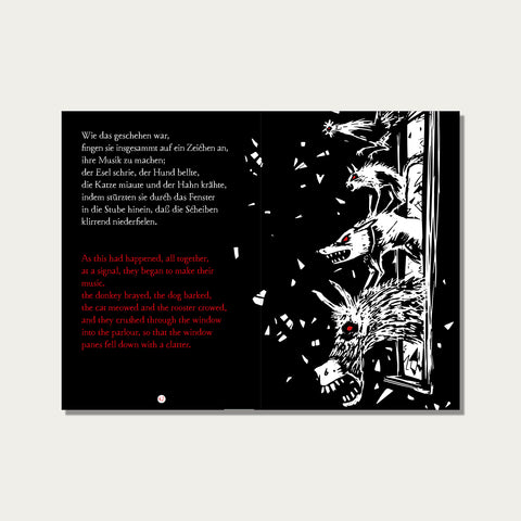 Die Bremer Stadtmusikanten – Originaltext – deutsch/englisch Buch