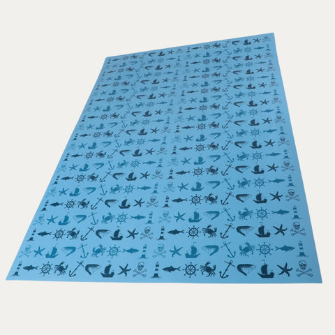 Geschenkpapier – Maritim – 1 Bogen