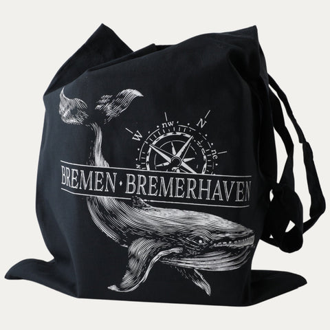 Baumwoll-Tasche Wal – Bremen/Bremerhaven