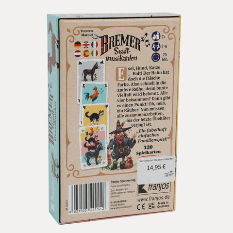 Die Bremer Stadtmusikanten – Kartenspiel – Torsten Marold