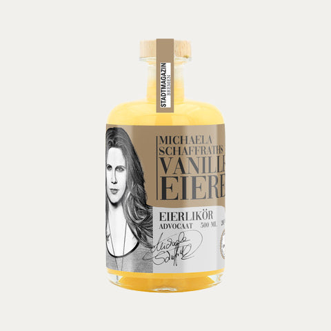 Vanille-Eierei Eierlikör Advocaaat von Michaela Schaffrath 500ml - Made in Bremen - Michaela Schaffrath -