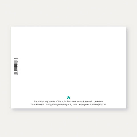Weserburg auf dem Teerhof (122) – Postkarte