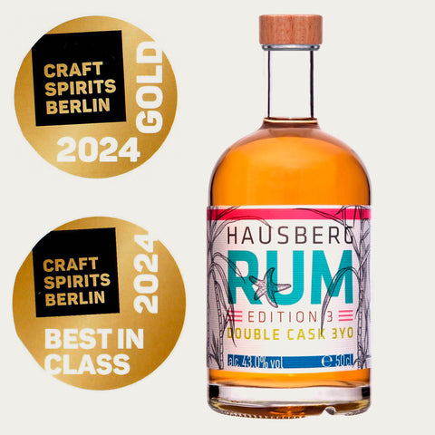 Hausberg Edition 3 Double Cast 3 YO – Rum – 500 ml oder 100 ml