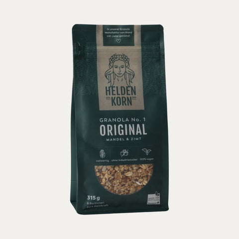 Granola No. 1  – Mandel & Zimt – 315g