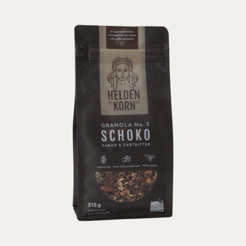 Granola No. 3 – Kakao & Zartbitter – 315 g