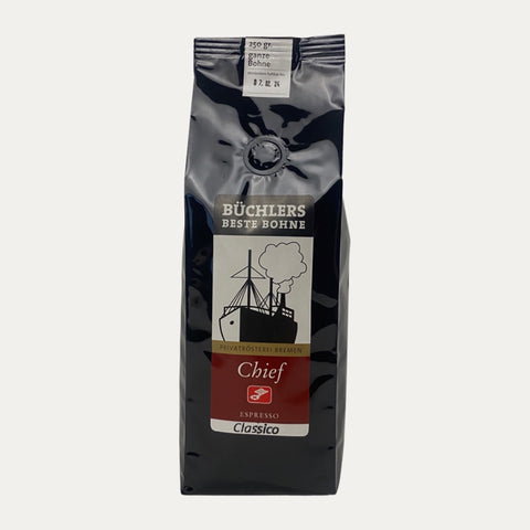 Chief Classico Espresso – Büchlers Beste Bohne – 250 g
