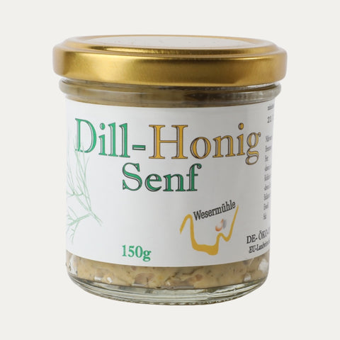 Honig Dill Senf Wesermühle 150g