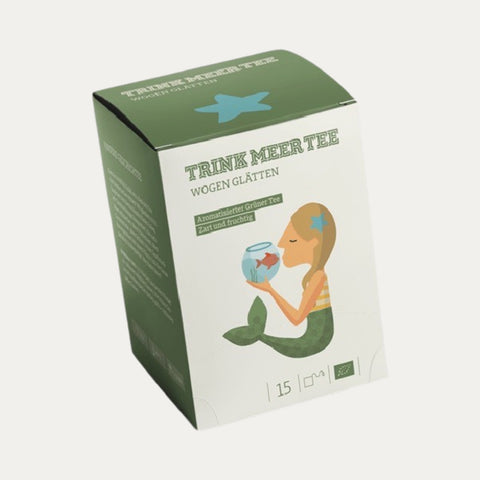 Wogen Glätten – Aromatisierter Grüner Tee – Teebeutel