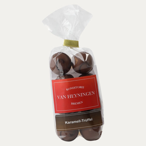 Karamell-Trüffel Vollmilch Pralinen – 8 Stück – 100 g