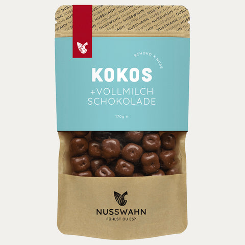 Kokos Vollmilch Nusswahn 170g