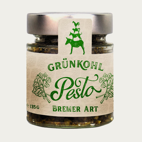 Grünkohl Pesto Bremer Art 135g - Made in Bremen - LAUX GmbH -