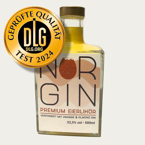 NORGIN Eierlikör – 500 ml oder 50 ml