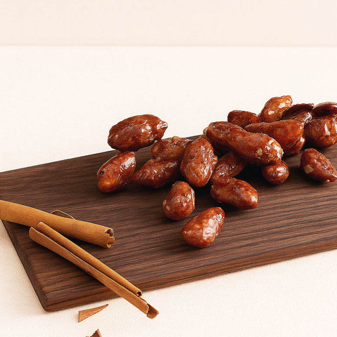 Mandeln mit Zimt traditionell gebrannt – 100 g - Made in Bremen - Manke & Coldewey - Mandeln