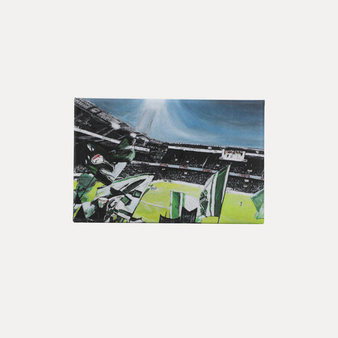 Weser-Stadion Fahnen – Anja Zumsande – Kühlschrankmagnet