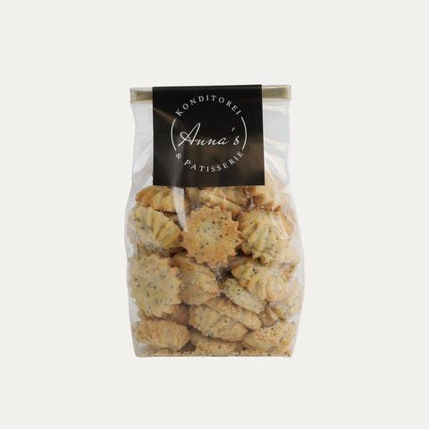 Mohn-Zitronen Spritzgebäck – Annas Patisserie – 150 g