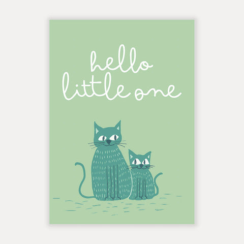 Hello little one – Astreine Karten – Postkarte