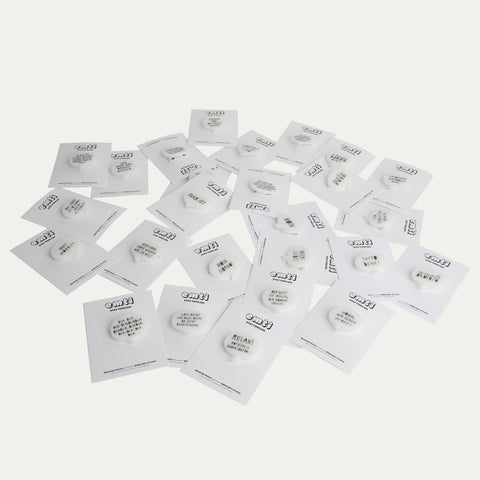 Sprechblasen – Anstecker oder Magnete – EMTI