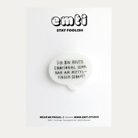 Sprechblasen – Anstecker oder Magnete – EMTI