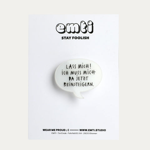 Sprechblasen – Anstecker oder Magnete – EMTI