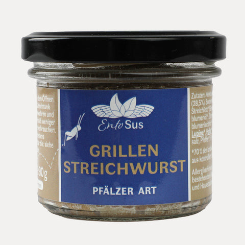Grillen Streichwurst – nach Art Pfälzer Leberwurst