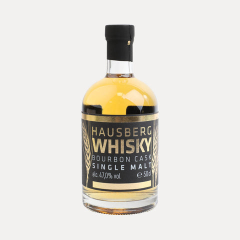 Hausberg Whisky Single Malt – Limited – 500 ml in Holzbox oder 100 ml
