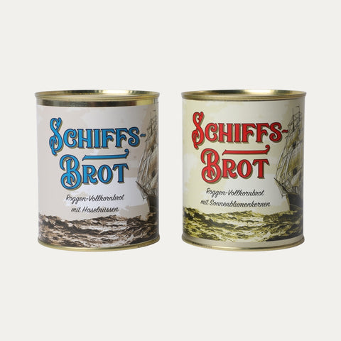 Schiffsbrot Sonnenblumenkerne – Dose 500g - Made in Bremen - Beckmanns Bäckerland -