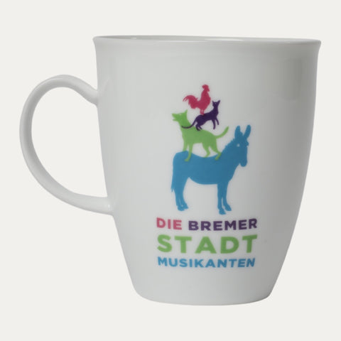 Stadtmusikanten – Tasse bauchig