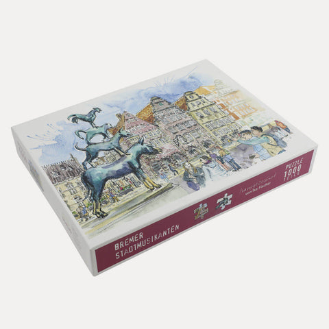 Bremer Stadtmusikanten – Isa Fischer – 1000 Teile Puzzle