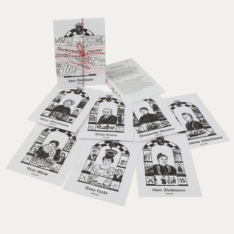 Postkartenset Bremerinnen (7 Motive) – Lucy Hollwedel