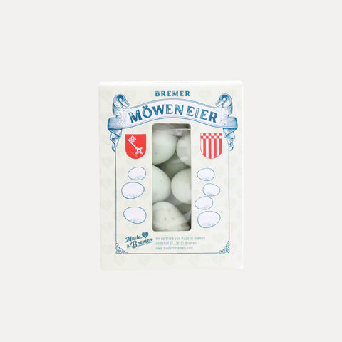 Möweneier – Dragees mit Marzipan Amaretto – 80 g oder 175 g