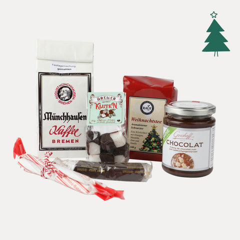 Präsentbox – Bremer Geschenk XS – Weihnachtsedition