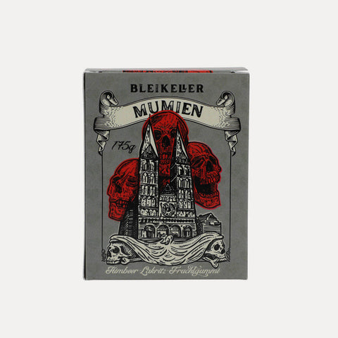 Bleikeller Mumien – Fruchtgummi Lakritz – 80 g oder 175 g