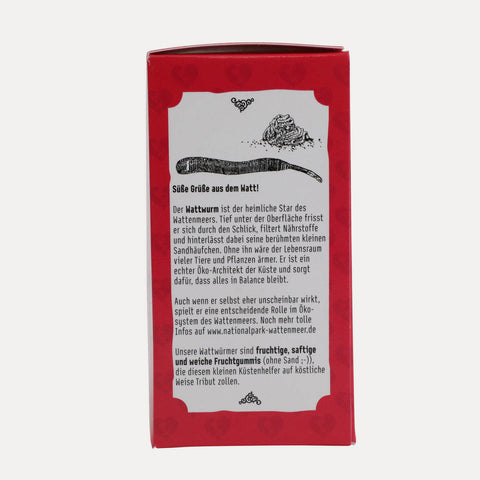 Wattwürmer – Fruchtgummi – 80 g oder 175 g