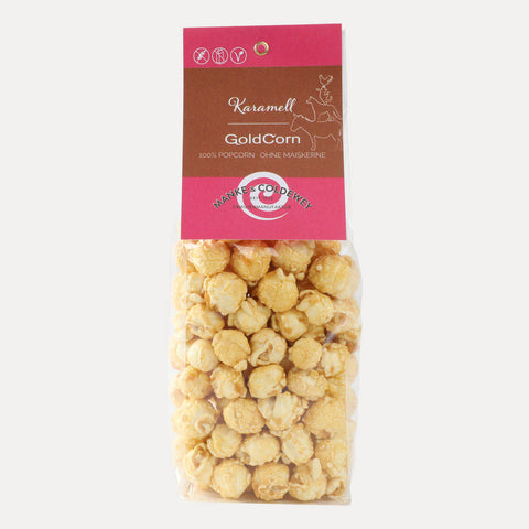 Karamell – Popcorn – 100 g - Made in Bremen - Manke & Coldewey - Popcorn