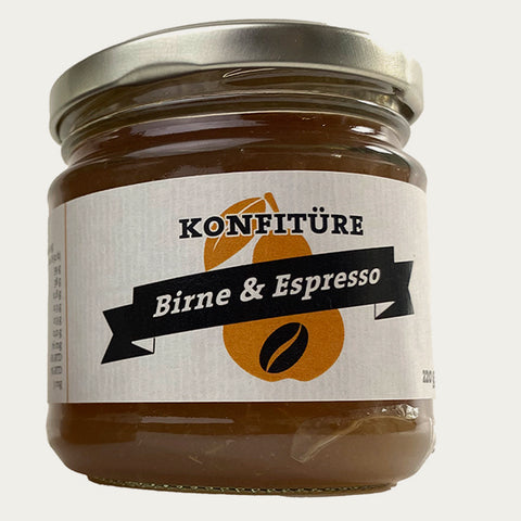 Konfitüre Birne & Espresso – My Own Coffee – 220 g