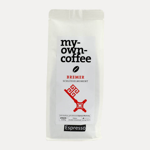 My Own Coffee – Bremer Schlüsselmoment – Gemahlen oder Ganze Bohne – 250 g