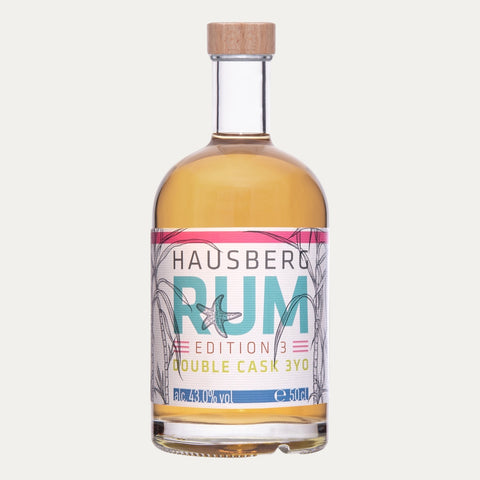 Hausberg Edition 3 Double Cast 3 YO – Rum – 500 ml oder 100 ml