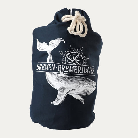 Seesack Wal mit Bremen/Bremerhaven Aufdruck - Made in Bremen - Made in Bremen -