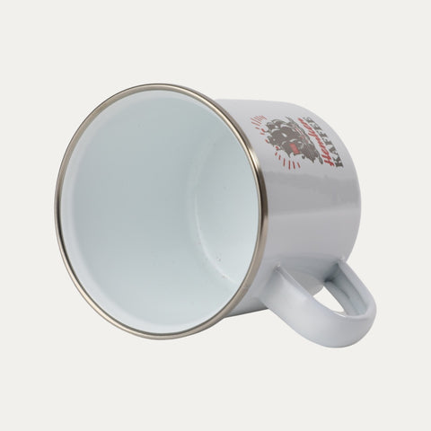Emailletasse – Kaffeerösterei Hemken – 0,3 l