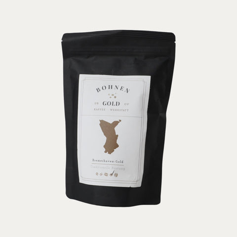Bremerhaven-Gold – Kaffee Bohnengold – Ganze Bohne 250 g