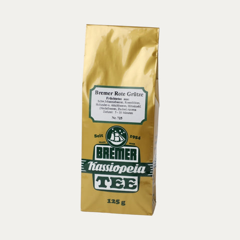 Bremer Rote Grütze Tee – Kassiopeia – 125 g