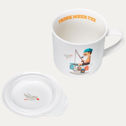 Fette Beute – Teebecher mit Deckel