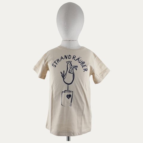 Kinder T-Shirt – Möwe »Strandräuber«
