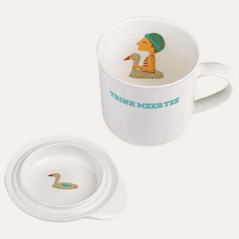 Nichtschwimmer – Teebecher mit Deckel