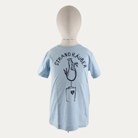 Kinder T-Shirt – Möwe »Strandräuber«