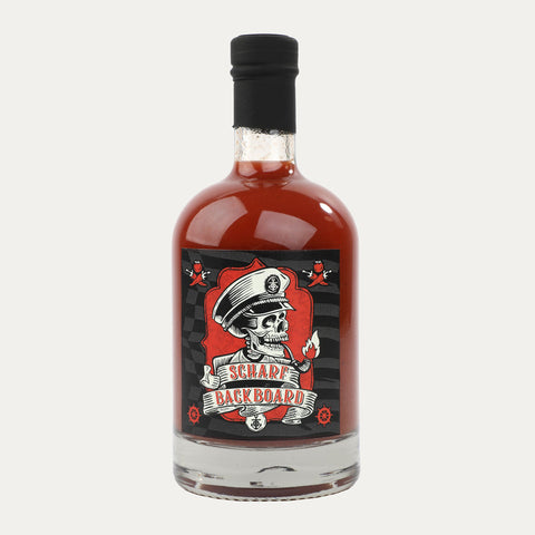 Scharf Backboard – Pikanter Tomatenschnaps – 500 ml