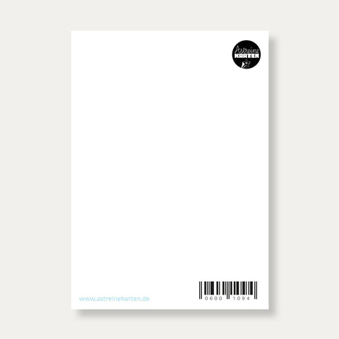 Für immer und dich – Postkarte
