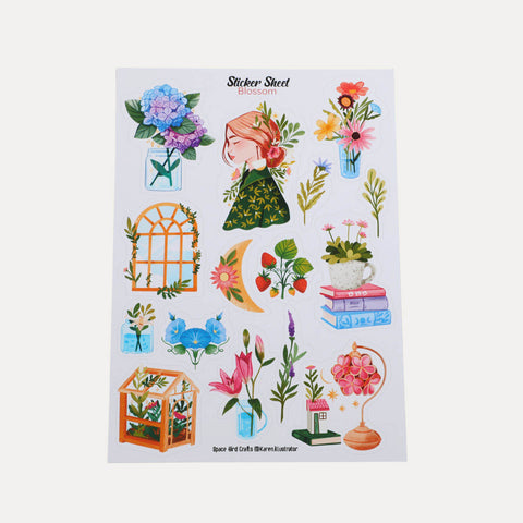 Stickerbogen – verschiedene Motive – Splitmoon Art