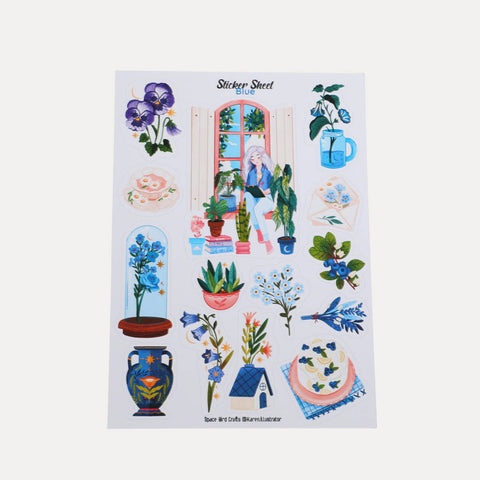 Stickerbogen – verschiedene Motive – Splitmoon Art