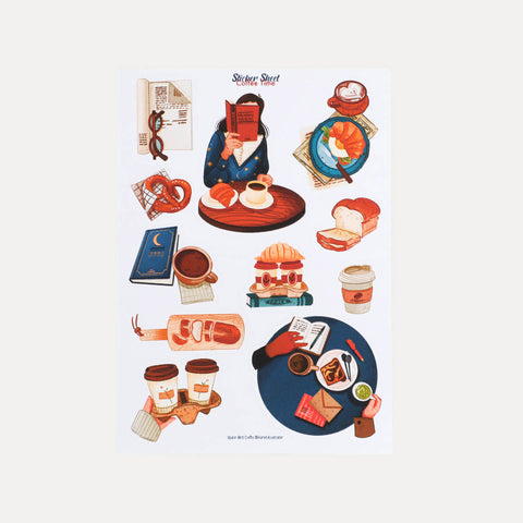 Stickerbogen – verschiedene Motive – Splitmoon Art